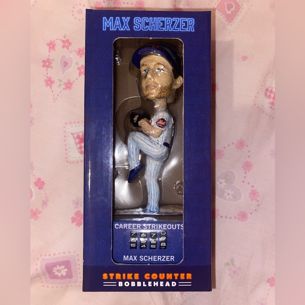 - Max Scherzer/ 2022 Strike Counter Bobblehead
